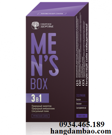 Viên uống tăng cường sinh lý Nam Men's Box