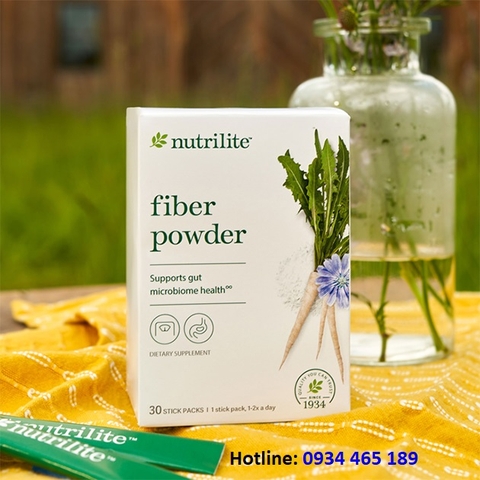 Nutrilite Fiber Powder bột chất xơ thực vật giúp tăng cường hệ tiêu hóa vượt trội