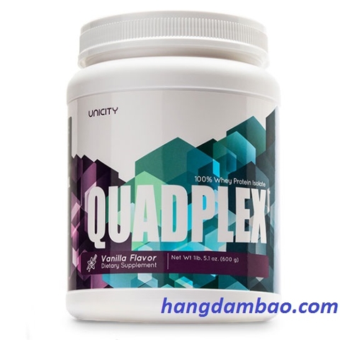 Quadplex Vanilla Unicity sản phẩm tăng cơ cho người tập gym