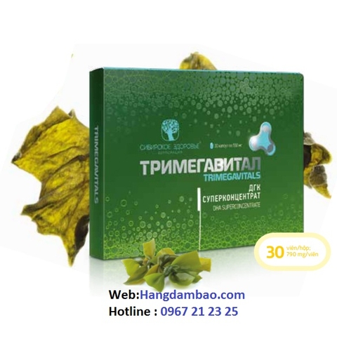 Thực phẩm chức năng Trimegavitals. DHA Superconcentrate