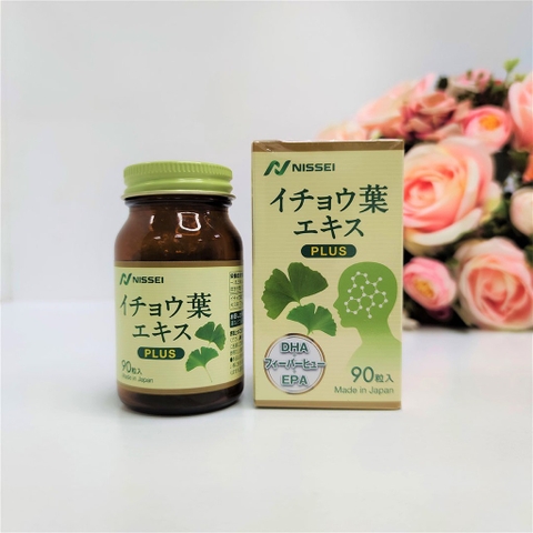 Viên bổ não Ginkgo Leaf Extract Plus 90 Viên