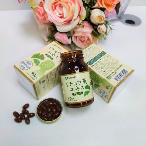 Viên bổ não Ginkgo Leaf Extract Plus 90 Viên