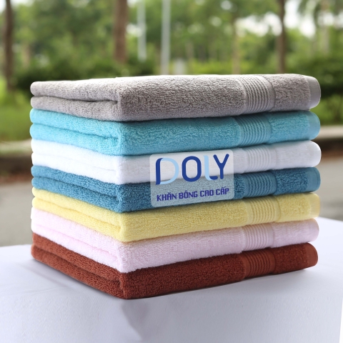 Khăn tắm 70x140 cm, tl 420-450g, 100% cotton siêu mềm và bền đẹp.