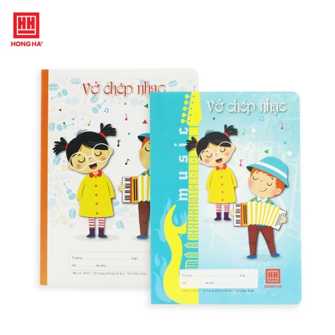 Vở chép nhạc School Hồng Hà - 0503