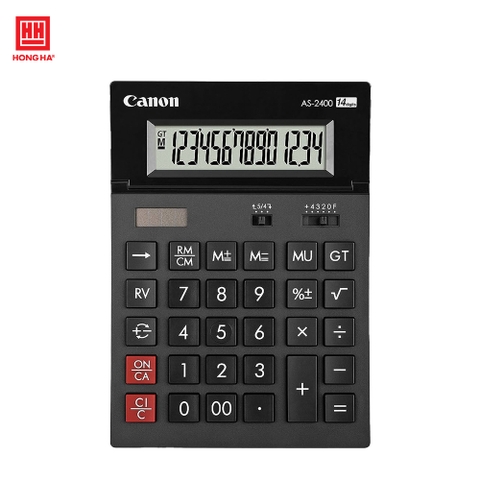 Máy tính Canon Calculator AS-2400 ASA HB - 85947