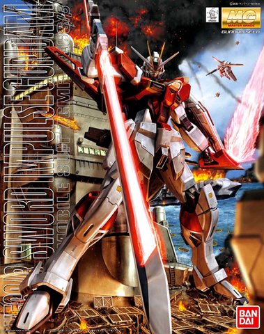 Mô Hình Gundam MG Sword Impulse ZGMF-X56S Bandai 1/100 Seed Destiny Đồ Chơi Lắp Ráp Anime Nhật