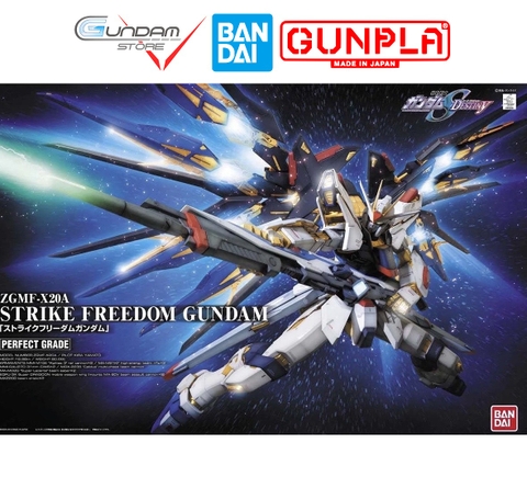 Mô Hình Gundam PG Strike Freedom ZGMF-X20A Seed Destiny 1/60 Bandai Perfect Grade Đồ Chơi Lắp Ráp Anime Nhật