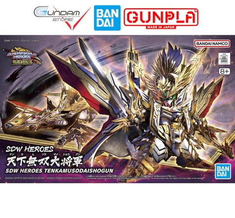 Mô Hình Gundam SD TENKAMUSO DAISHOGUN SDW Heroes Bandai Đồ Chơi Lắp Ráp Anime Nhật