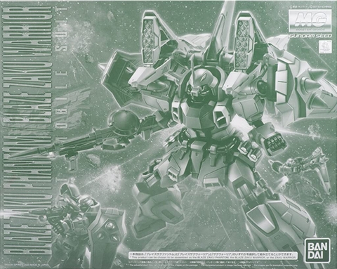 Mô Hình MG Blaze Zaku Phantom Gundam Bandai 1/100 Master Grade Đồ Chơi Lắp Ráp Anime Nhật