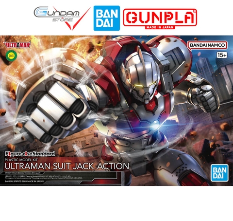Mô Hình Lắp Ráp Ultraman Suit Jack Action Bandai Figure Rise Standard 1/12 Đồ Chơi Anime Nhật