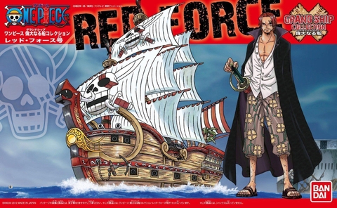 Mô Hình Lắp Ráp RED FORCE ONE PIECE GRAND SHIP COLLECTION Tàu Thuyền Bandai Đồ Chơi Lắp Ráp Anime Nhật