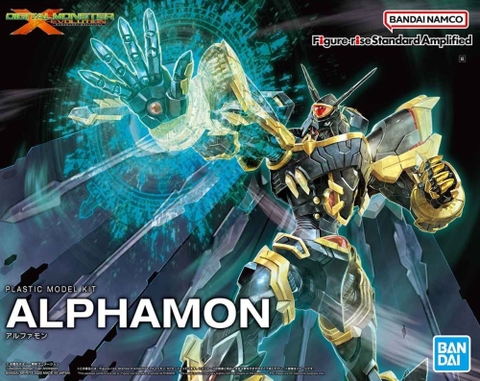 Mô Hình Alphamon Figure Rise Amplified Bandai Digimon Đồ Chơi Lắp Ráp Anime Nhật