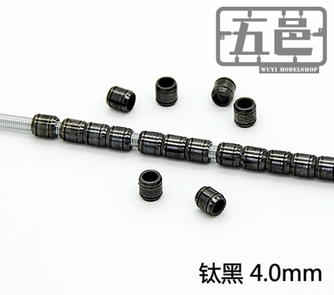 METAL PART NÂNG CẤP CHO MÔ HÌNH GUNDAM METAL PART ỐNG DẪN KIM LOẠI MÀU BLACK SILVER