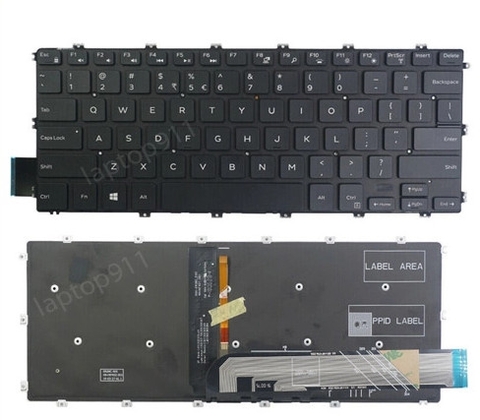 Bàn phím laptop Dell Inspiron 7386