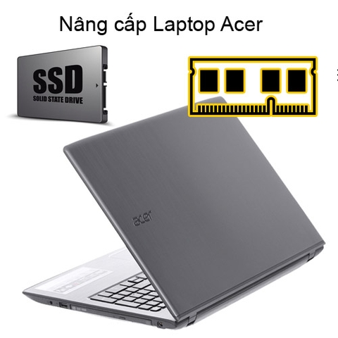 nâng cấp laptop Acer