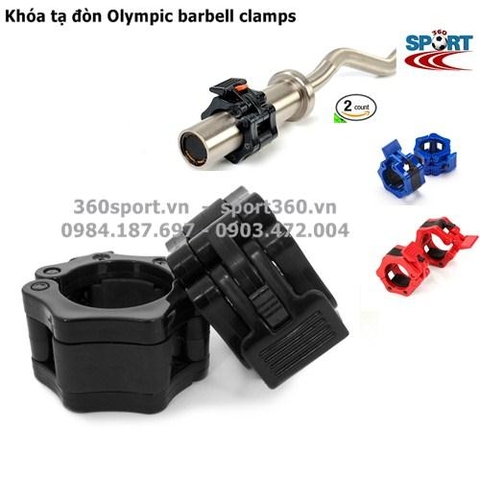 Khóa tạ nhựa đòn Olympic barbell clamps