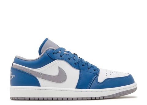 AIR JORDAN 1 LOW 'TRUE BLUE CEMENT'