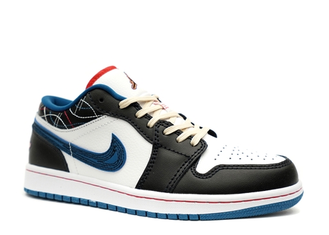 AIR JORDAN 1 LOW SE 'INDUSTRIAL BLUE SASHIKO' - BEST