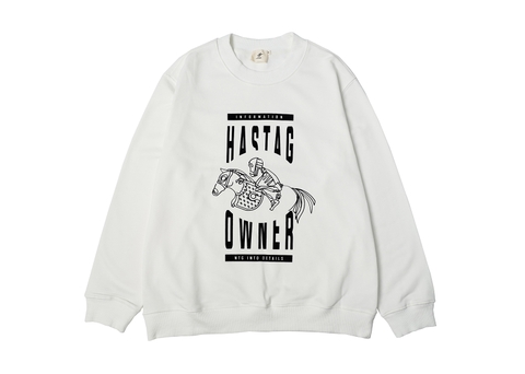 HTAG SWEATER - WHITE HORSE