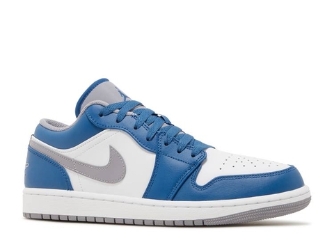 AIR JORDAN 1 LOW 'TRUE BLUE CEMENT'