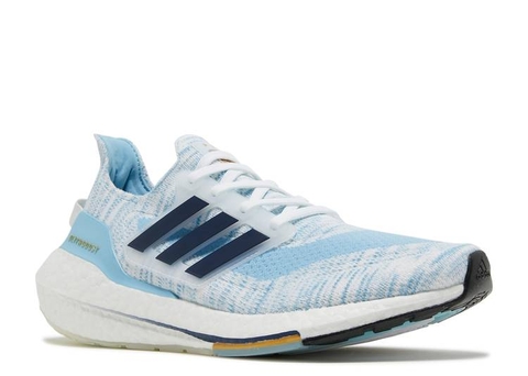 ULTRABOOST 21 'WHITE CLEAR BLUE'