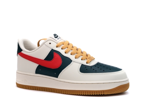 Air Force 1 Low Id Cream Green Red