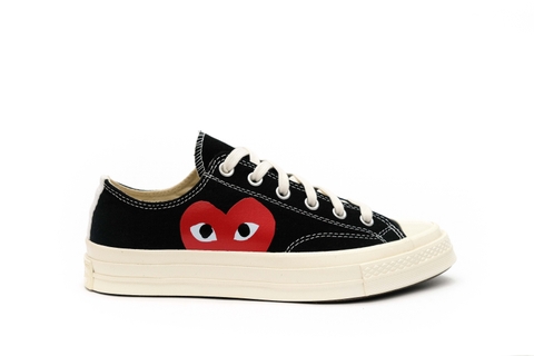 Chuck 70s x CDG Black Low