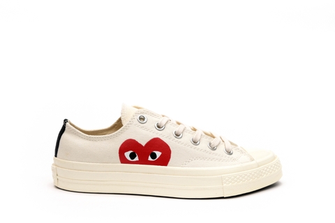 Chuck 70s x CDG White Low