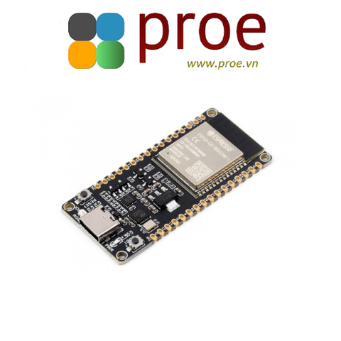 ESP32-C6 Microcontroller, WiFi 6 Development Board, 160MHz Single-core Processor, ESP32-C6-WROOM-1-N8 Module