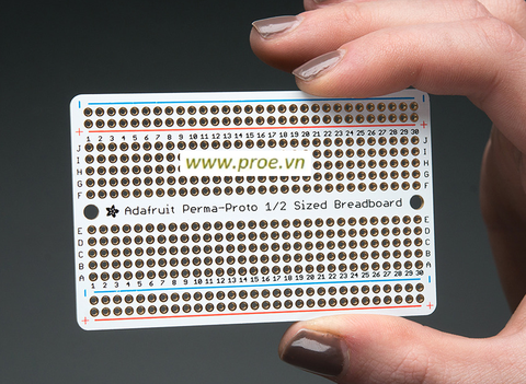 Adafruit Perma-Proto Half-sized Breadboard PCB - Single