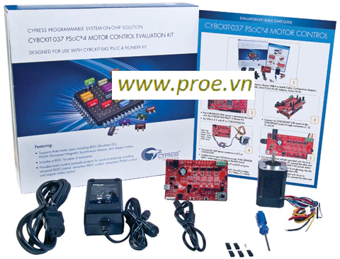 CY8CKIT-037 PSoC 4 Motor Control Evaluation Kit