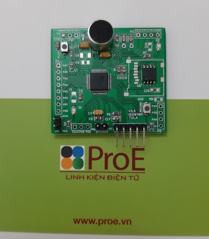 Demo ISD9160 Mạch demo phát triển chip ARM Cortex-M0 ISD9160 tích hợp lõi phát nhạc & nhận dạng giọng nói