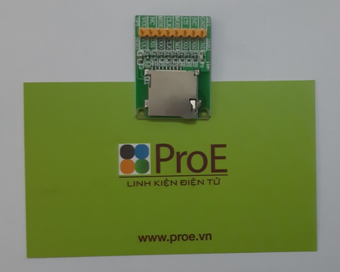 Micro SD card module TF card reader card SDIO SPI interface