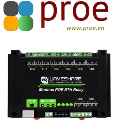 Modbus POE ETH Relay