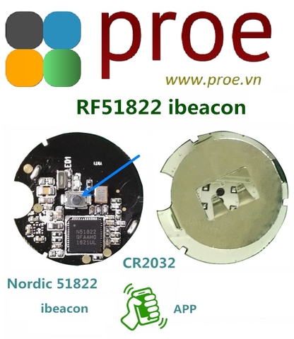 nRF51822 IBEACON