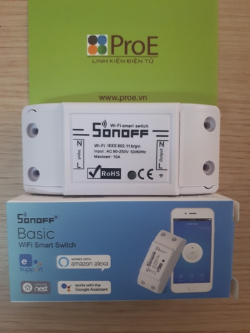 Sonoff Basic WiFi Wireless Switch