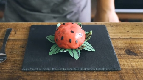 Cách làm bánh mousse dưa hấu cho ngày Tết