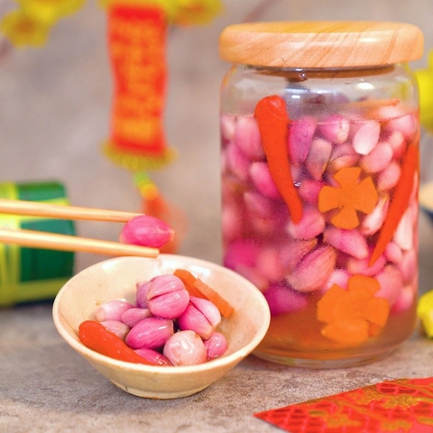 Cách muối dưa hành giòn ngon đơn giản tại nhà
