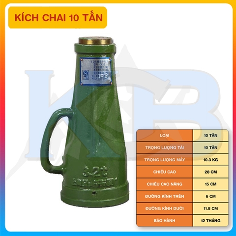 Kích chai - kích vít cơ khí 10 tấn