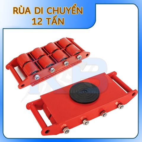 Rùa di chuyển 12 tấn