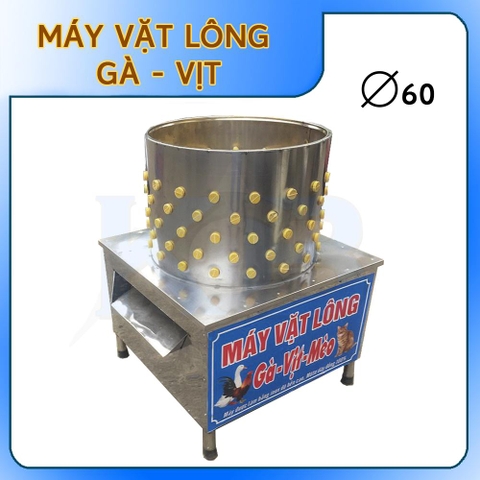 Máy vặt lông gà vịt phi 60