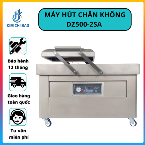 Máy hút chân không công nghiệp 2 buồng DZ500-2SA