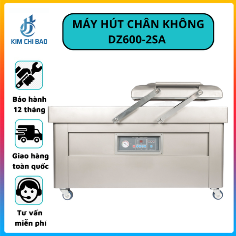 Máy hút chân không 2 buồng DZ600-2SA