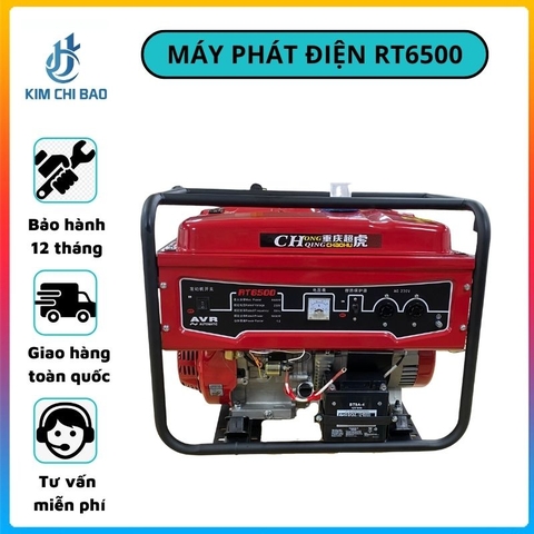 Máy phát điện chạy xăng RT6500