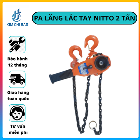 Pa lăng xích lắc tay 2T x1.5M