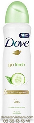 Dove khu mui Cucumber 12x150ml