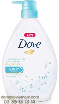 Dove Sua tam Duong am Diu mat 12x900g