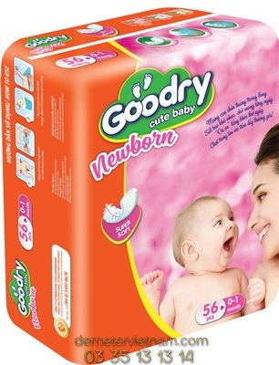 Newborn pad GOODRY miếng lót sơ sinh 56 miếng