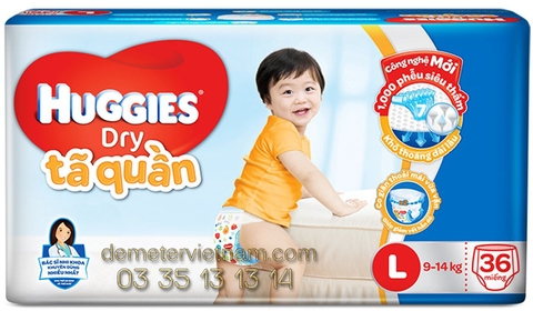 Tã quần Huggies Jumbo size L36