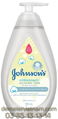 Johnson top to toe baby cotton touch 500ml